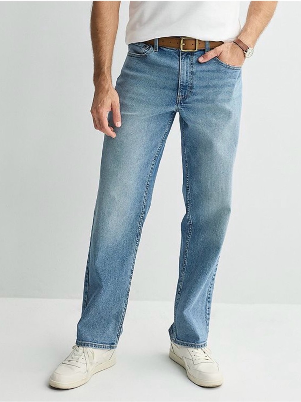 Sonoma Men's Straight Light Blue Jeans